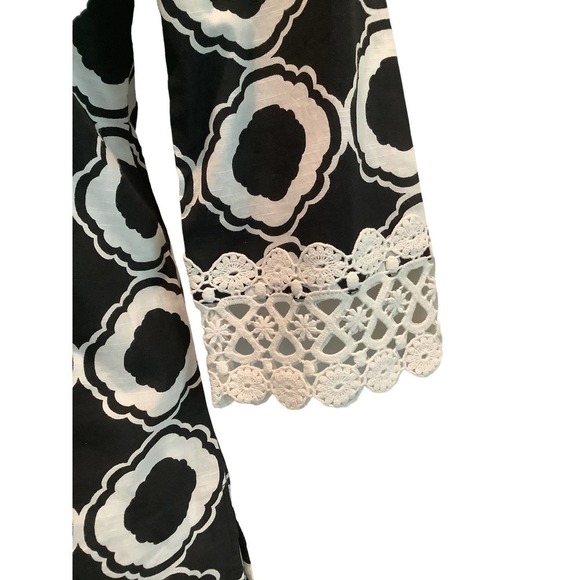 MUD PIE BEACH TO BAR COTTON TUNIC/COVER UP S(4-6) NWT - Picture 3 of 8